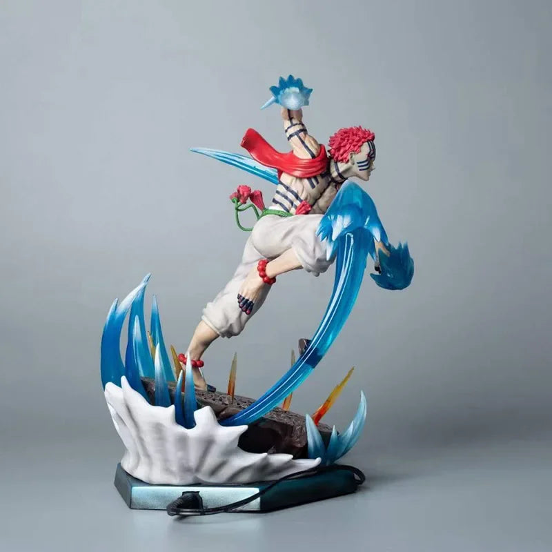 Anime Demon Slayer Akaza Figures Rengoku Kyoujurou Kokushibo Action Figure PVC Figurine Model Ornament Collectible Table Crafts