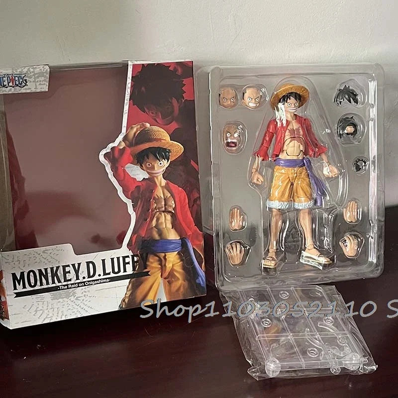 Monkey D Luffy Figure White Nika Luffy S.H.Figuarts Luffy SHF Figure Movable Joints Collection Model Toys Birthday Gifts