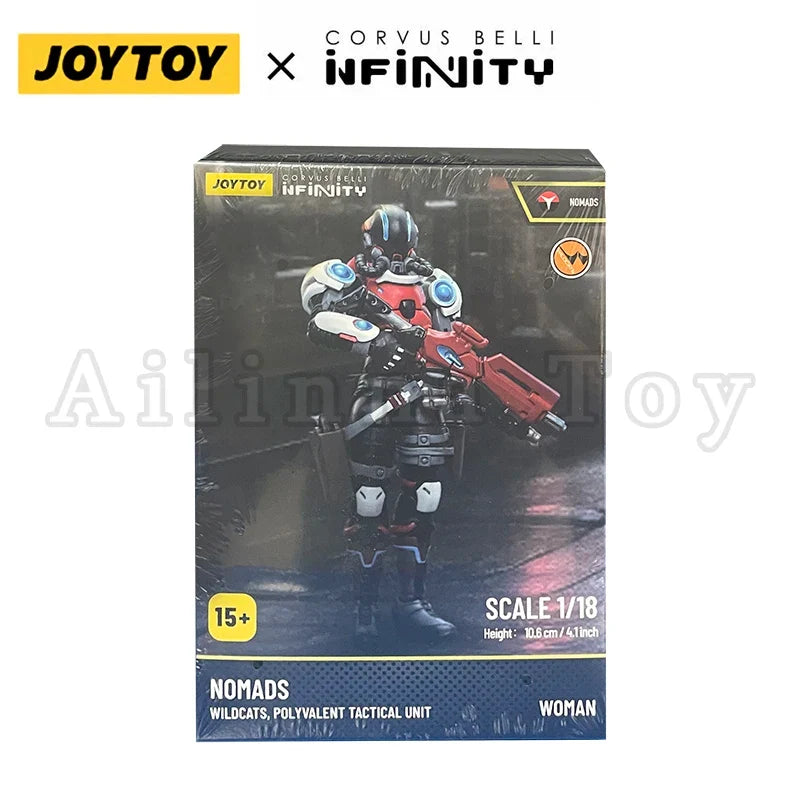 JOYTOY 1/18 Action Figure Infinity Nomads Wildcats Polyvalent Tactical Unit Anime