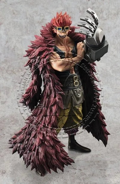 In Stock Original Genuine MegaHouse PVC Anime Statue Eustass Kid One Piece Collectible Figure Display Gift Toy Premium Figurine