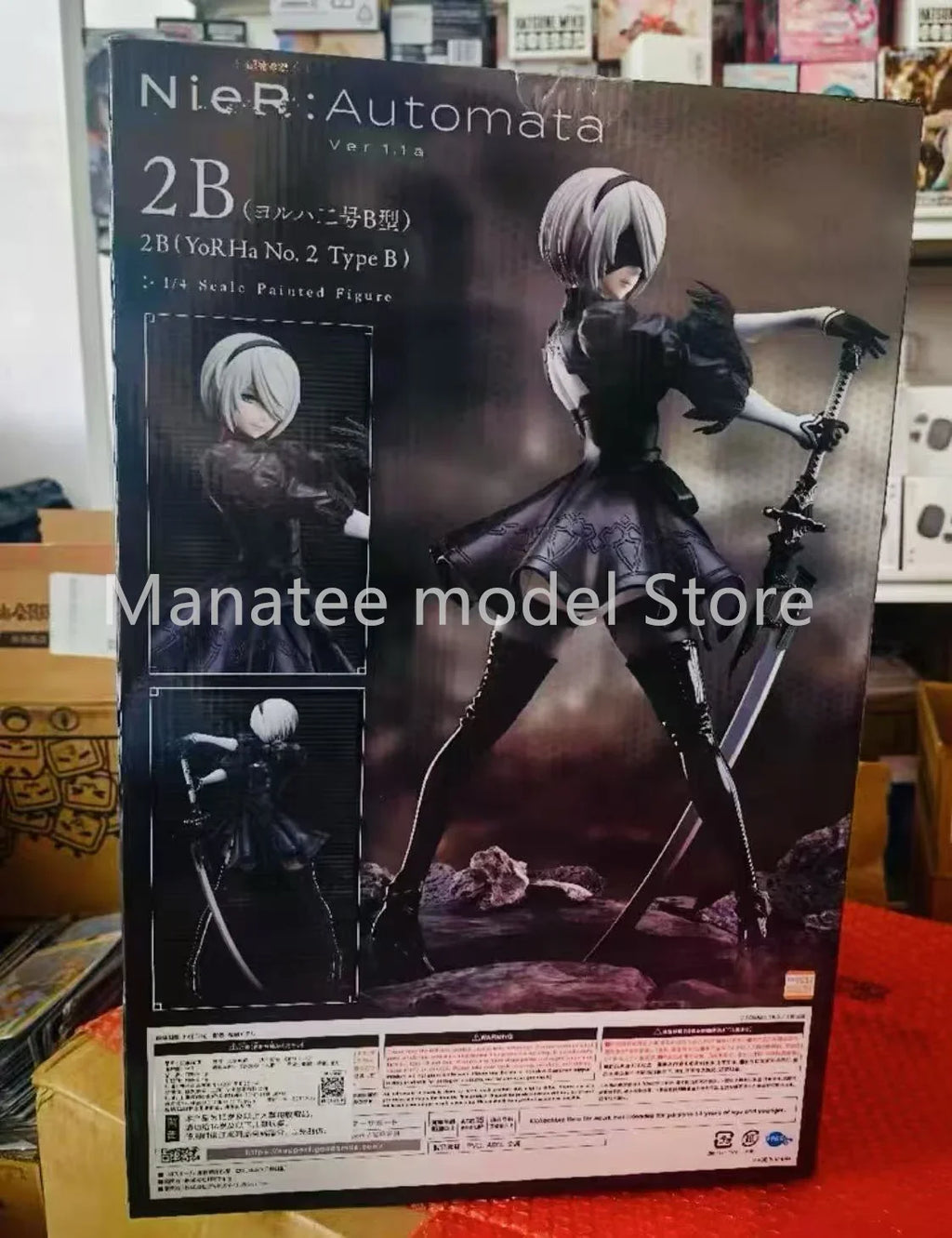 FREEing Origina NieR:Automata Ver1.1a A2 and YoRHa No.2 Type B 1/4 PVC Action Figure Anime Model Toys Collection Doll Gift