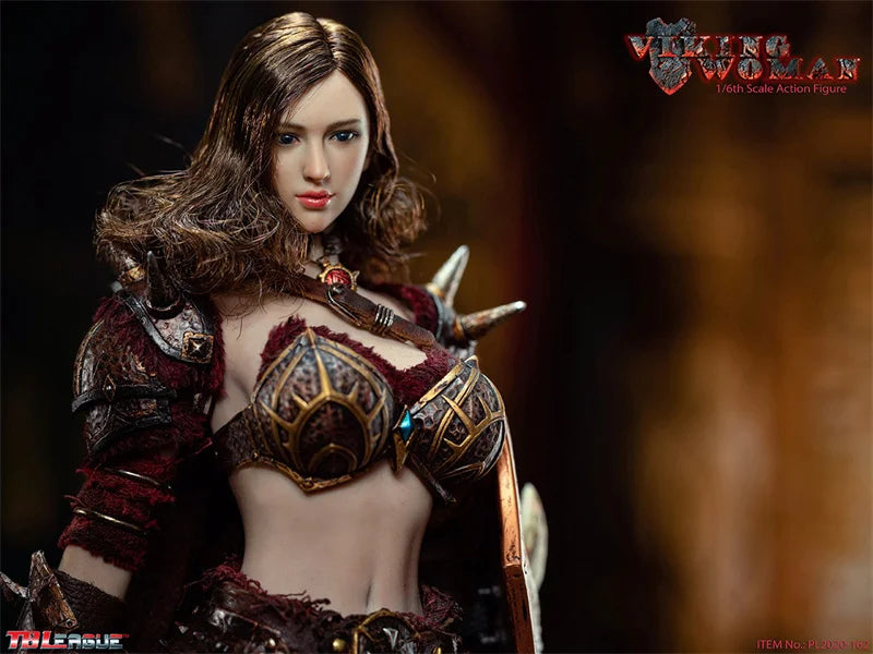 Tbleague Pl2020-162 1/6 Viking Woman Gladiator Helmet Sexy Female Warrior Suit Version For 12"  Action Figure Model Collection