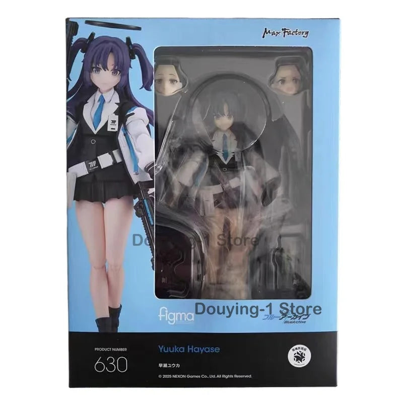 In Stock Max Factory Figma 630 Yuuka Hayase Blue Archive Action Figures Anime Model Toys Gift