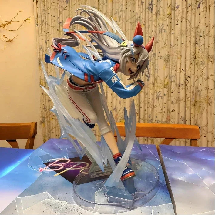 Japanese Version Of Authentic Glasses Factory Evolve Horse Racing Girl Oguri Hat Tamamo Cross Scenery Figure Toy Gift