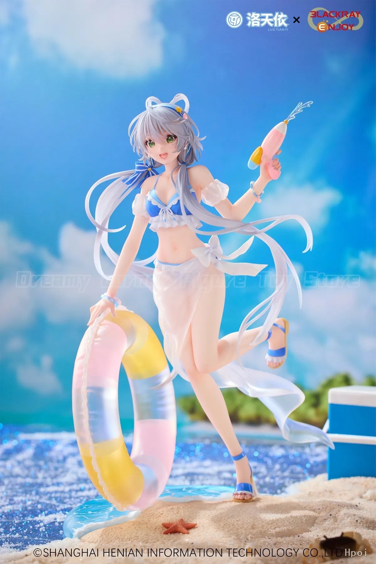 【In Stock】Original BLACKRAY ENJOY BLACKRAY Luo Tianyi Vsinger 1/7 Scale Figure Model Ornament Collection