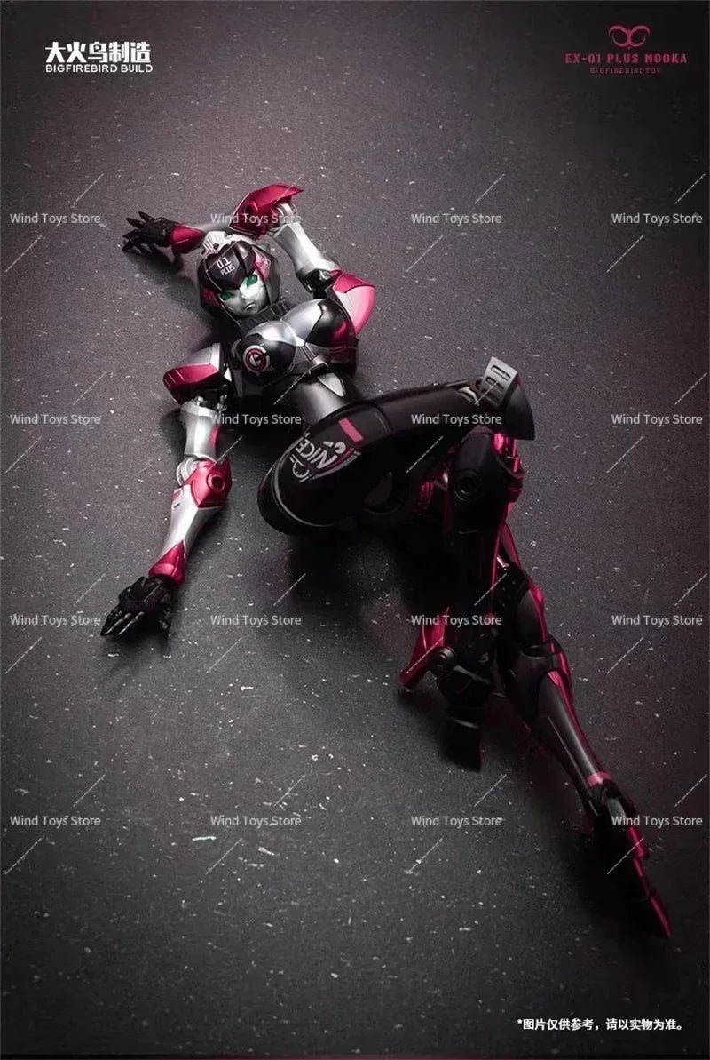 In Stock Transformation Toy Firebird Transformation EX-01 PLUS Mooka Arcee Mocha EX01 Alloy Action Figure Toy Collection Gift