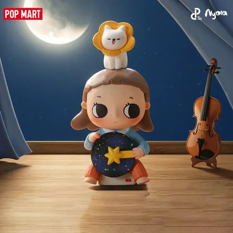 POPMART Nyota We Are All Stars Series Original Blind Box Surprise Mystery Box Cute Anime Action Figure Ornaments Figurines