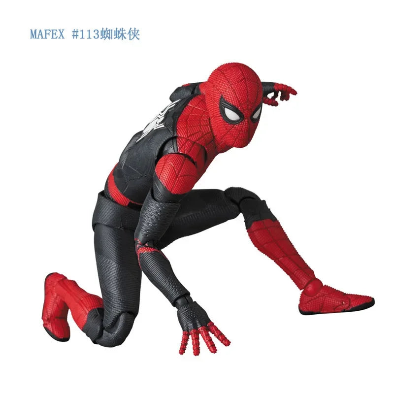 SHF Spiderman Action Figure Spider Man Far From Home Version Articulated Figure Model Doll Toys Gift For Boyfriend Children