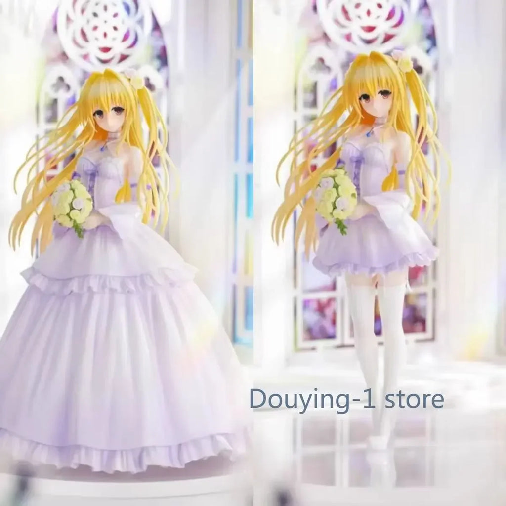 Kadokawa, KDcolle, Hentai Ojou-sama DARKNESS, Golden Darkness, wedding dress collection figurine In Stock