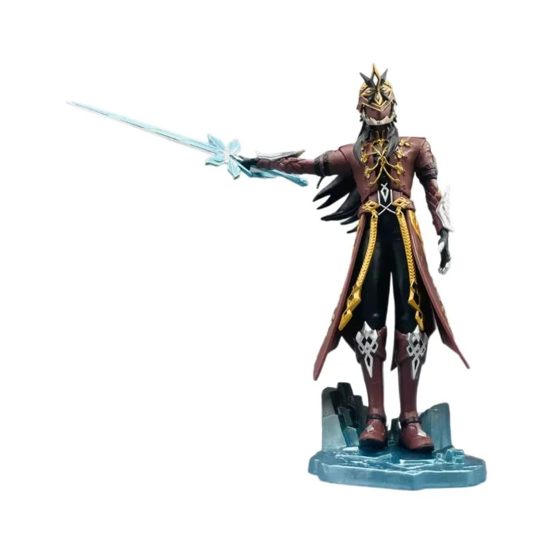21cm Genshin Impact Ii Capitano Thrain Sentinel Knight The Captain Game Figure Model Statue Collection Desktop  Ornament Toys