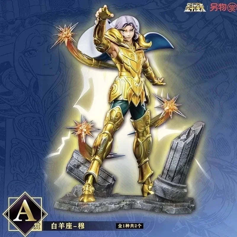 New Genuine Saint Seiya Figure Myth Cloth Aries No Muu Dragon Shiryu Final Death Mask Aldebaran Action Figure Toy Anime Series