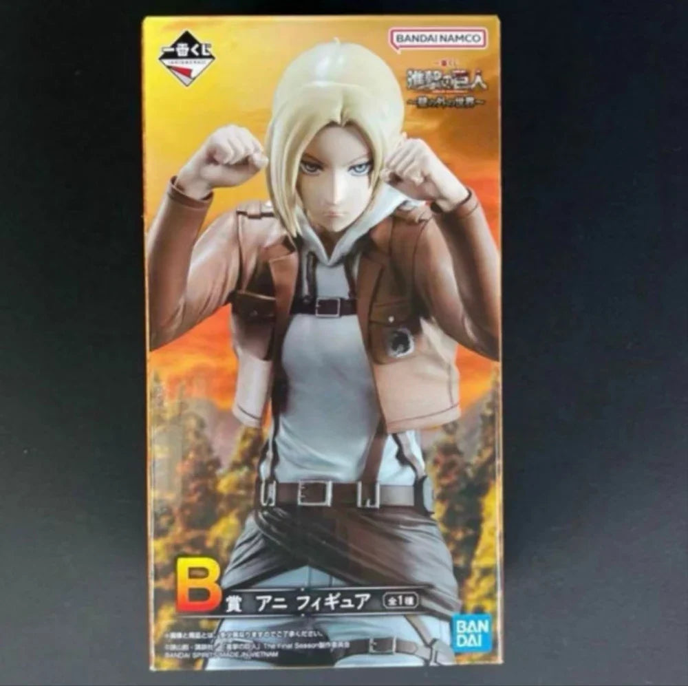Original in Stock Bandai Spirits Ichiban Kuji Shingeki No Kyojin The Final Season Annie Leonhart Megata No Kyojin Anime Figure
