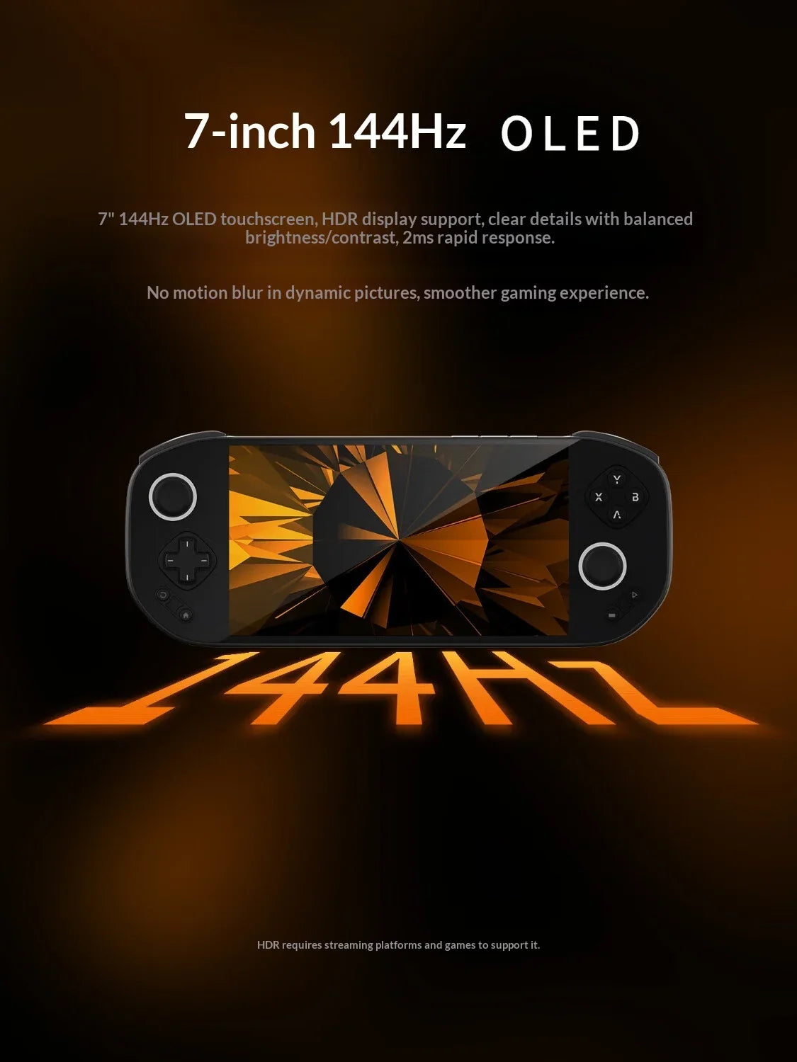 MangMi Pocket Max Game Console 7Inch 1080P AMOLED Touch Screen 8000mAh TMR Joystick Hall-Effect Trigger Handheld Game Consoles