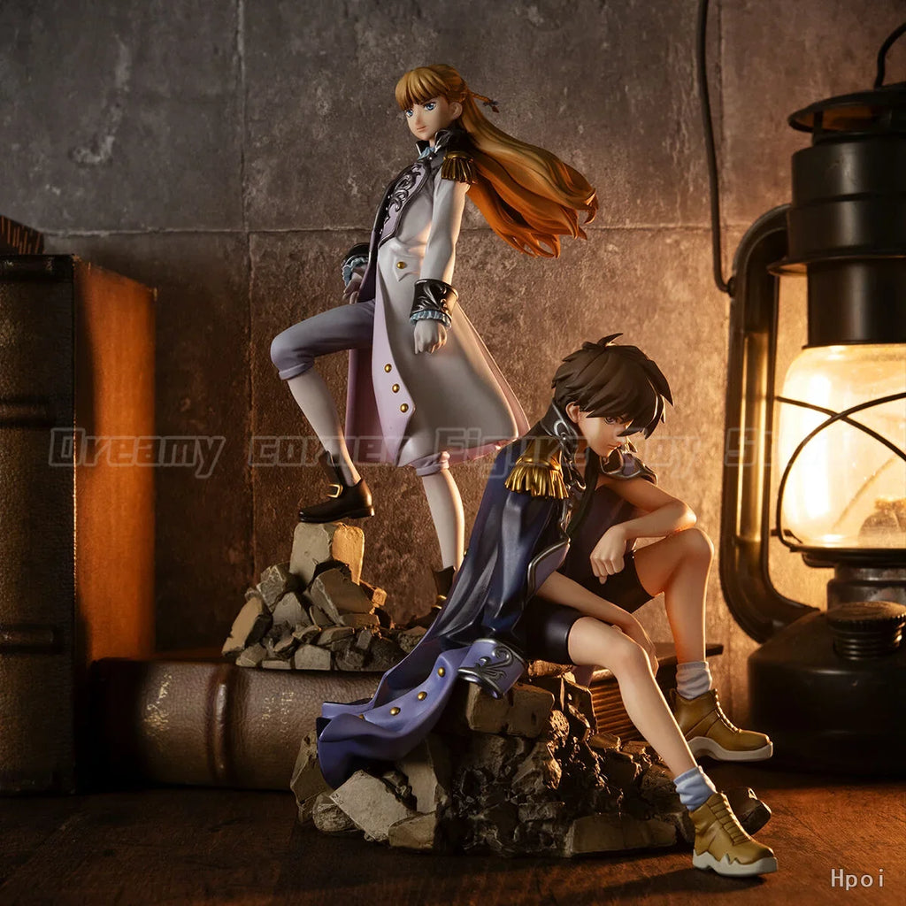 【In Stock】Original Alpha Omega MegaHouse Heero Yuy Relena Peacecraft 30th Anniversary 1/8 Scale Figure Collection Model