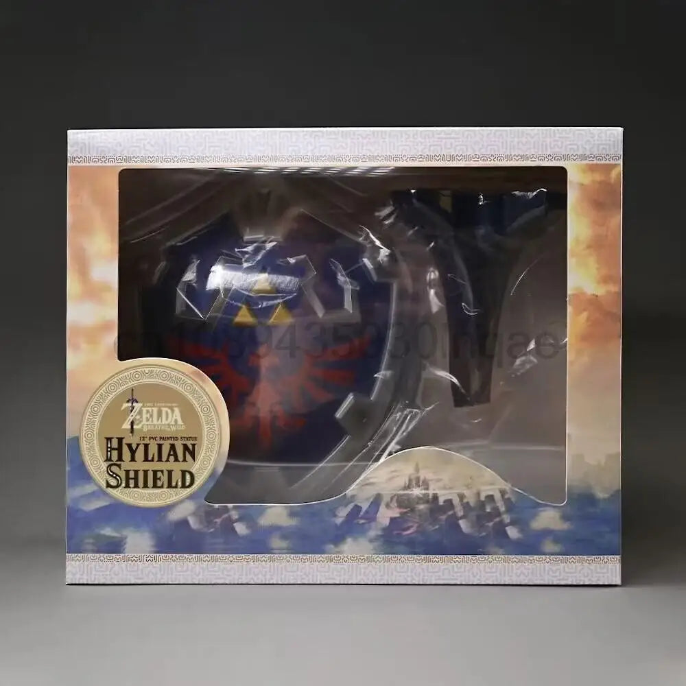 Legend of Zelda Breath of the Wild Hyrule Shield Shield Figure 29cm Cross-border Model Collection Cosplay Toys Gift For Friends