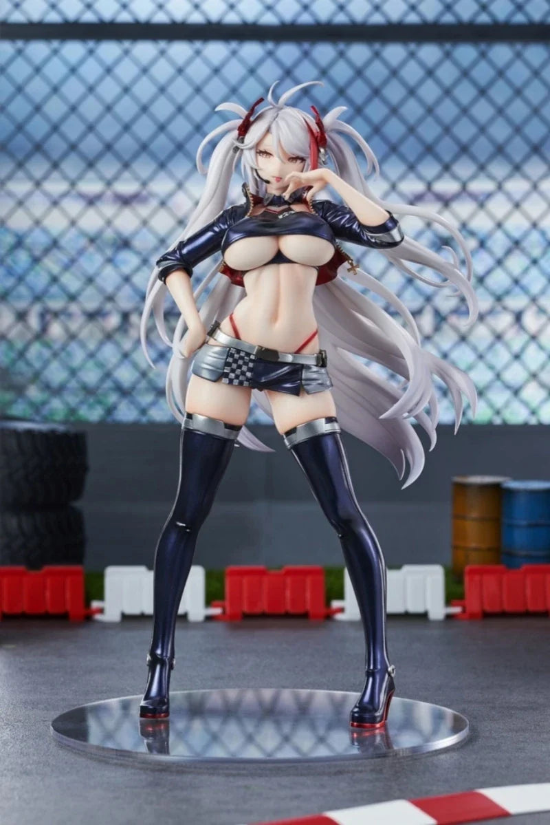 Resin Figure Kit Prinz Eugen WF2024W Azur Lane Race Queen 1/7 Unpainted Garage Resin Kit Model GK