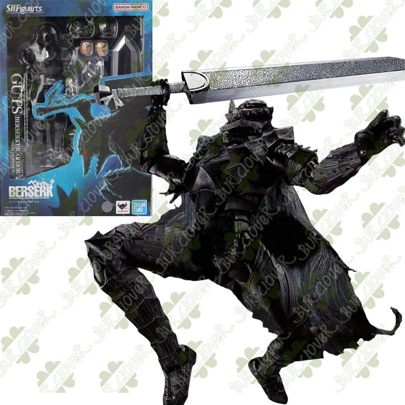 Bandai SHF Berserk Guts Farnese de Vandimion Schierke Action Figures Posable Collectibles Painted Detailed Anime-Accurate