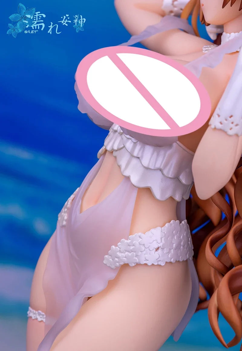 SkyTube Japanese Anime Sexy Girl Illustration By Mataro Nure Megami 1/6 PVC Action Figure Adult Collection Model Doll Toys Gift