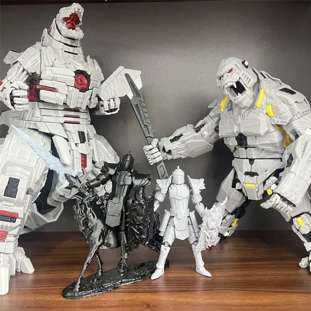 3D Printed Medieval Knight Character Movable Multi-joint for Living Room Decoration Decorative Figurines Kids Toy Decoration