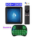 Q17 Smart TV Box 5G Wifi Android 14 TV Box Quad Core Allwinner H313 64GB 128GB Set Top Box Google Assistant Netflix Media Player