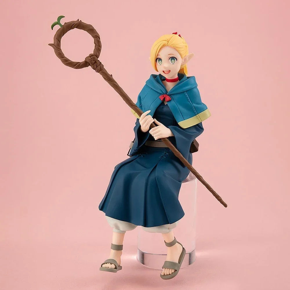 14cm Delicious in Dungeon Marcille Donato Anime Girl Figure Dungeon Meshi Laios Touden/Falin Touden Action Figure Model Doll Toy