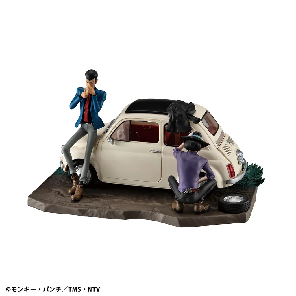 Original Lupin III LUPIN THE GALLERY Punk At Dawn Lupin The Third PVC Figure Model Collection Toy Gift