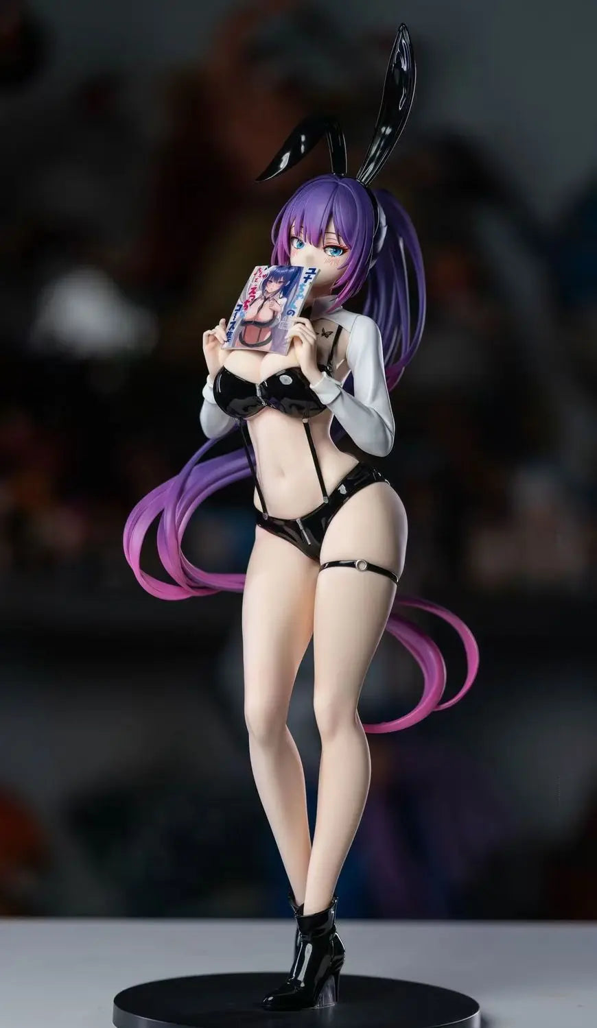 New Office Yuna Figure Sexy Girl Anime Figurine Pvc Bunny Girl Statue Model Doll Room Ornament Collection Toy Christmas Gifts