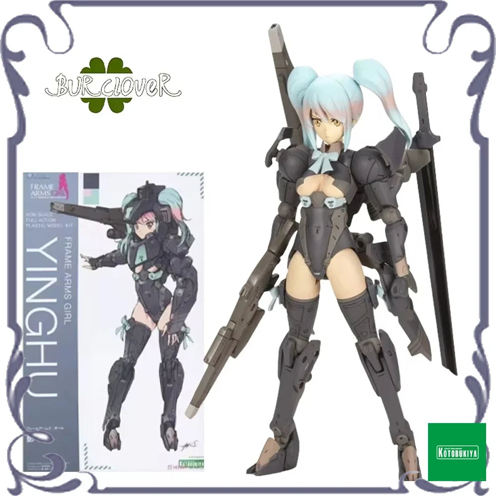 KOTOBUKIYA Original Frame Asms Girl Series FG027 Ying Hu Non Scale Full Action Plastc Assembly Model Kit Children's Gifts