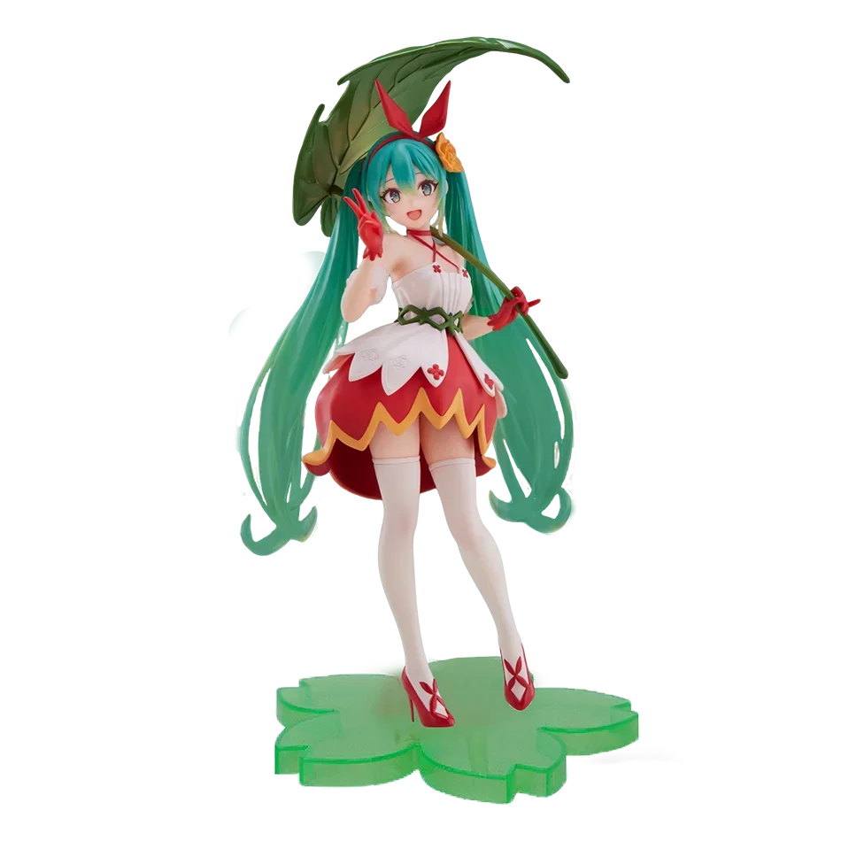 New Hatsune Miku Anime Figure Wonderland PVC Model Action Toy Thumbelina Ver. Desktop Decoration Dolls Ornaments Collection Gift