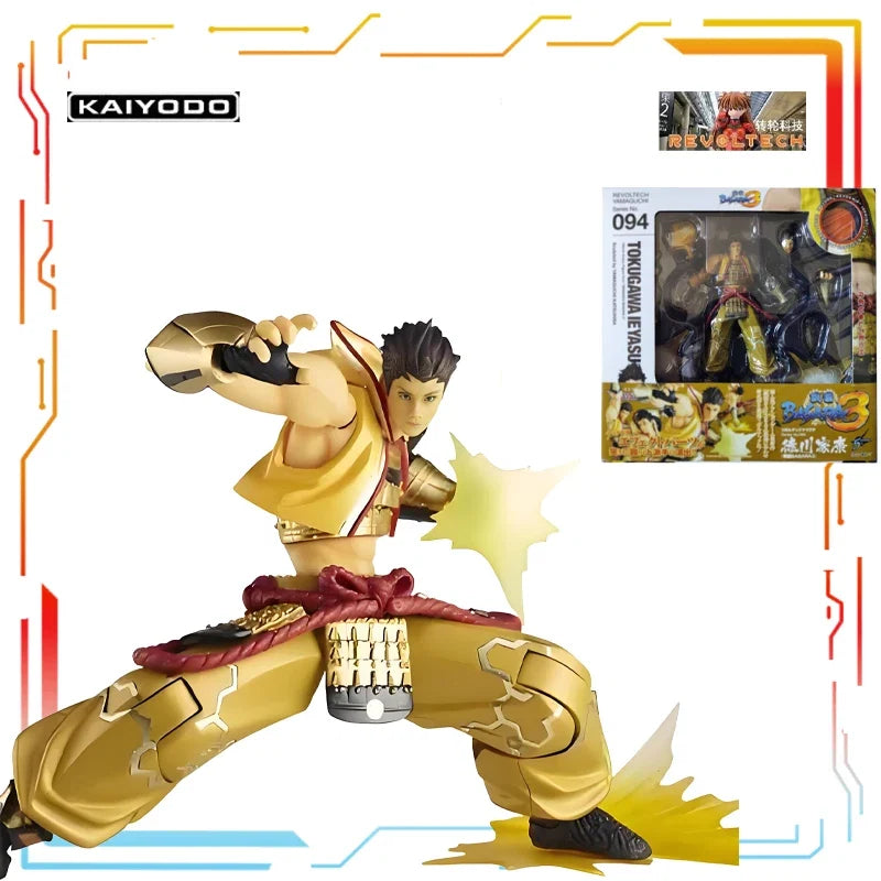 Kaiyodo Finished Movable Doll Basara Ida Masamune of The Warring States Period Anime Action Figure Model Toy Model Gifts for Boy