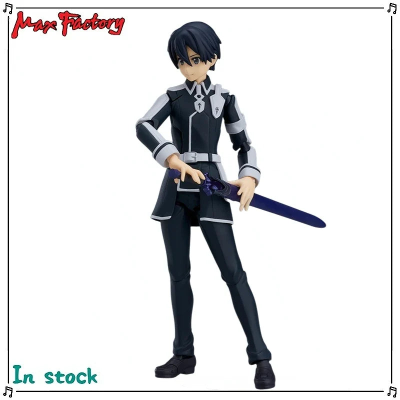 Original Max Factory Figma#435 Alicization Kirito Anime Figure Model Toy Gift Collection