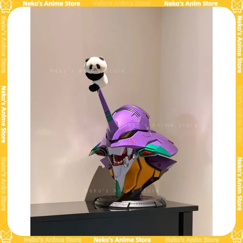 【In Stock】BANDAI Tides BN HEAD Collection Neon Genesis Evangelion Unit-01 Ver. Action Figure Anime Desktop Doll Collectibles