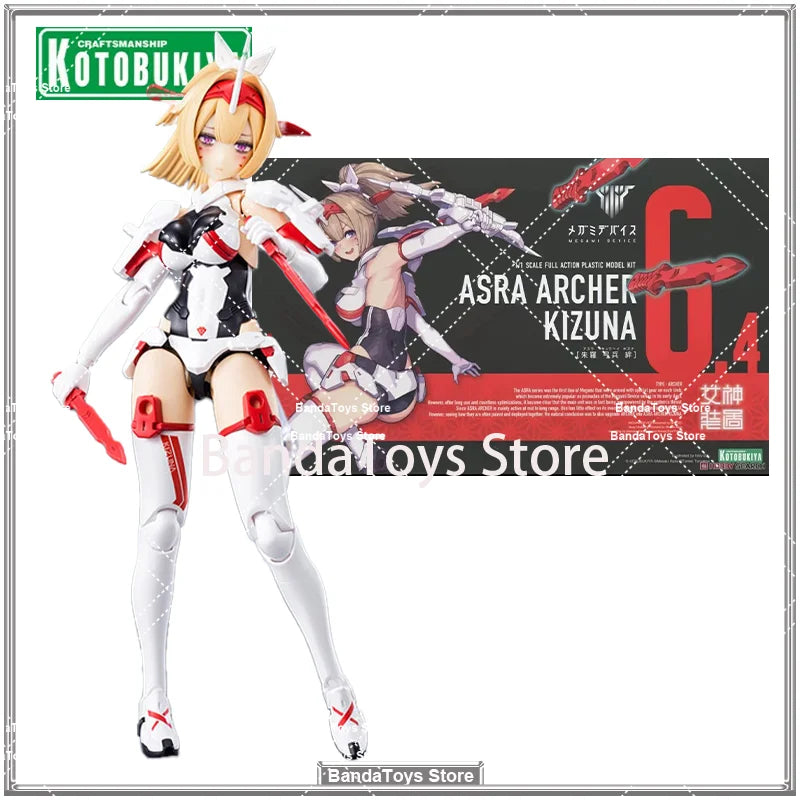In Stock Original KOTOBUKIYA KP716 Megami Device Asra Archer Kizuna Plastic Model Anime Collection Figures Toys