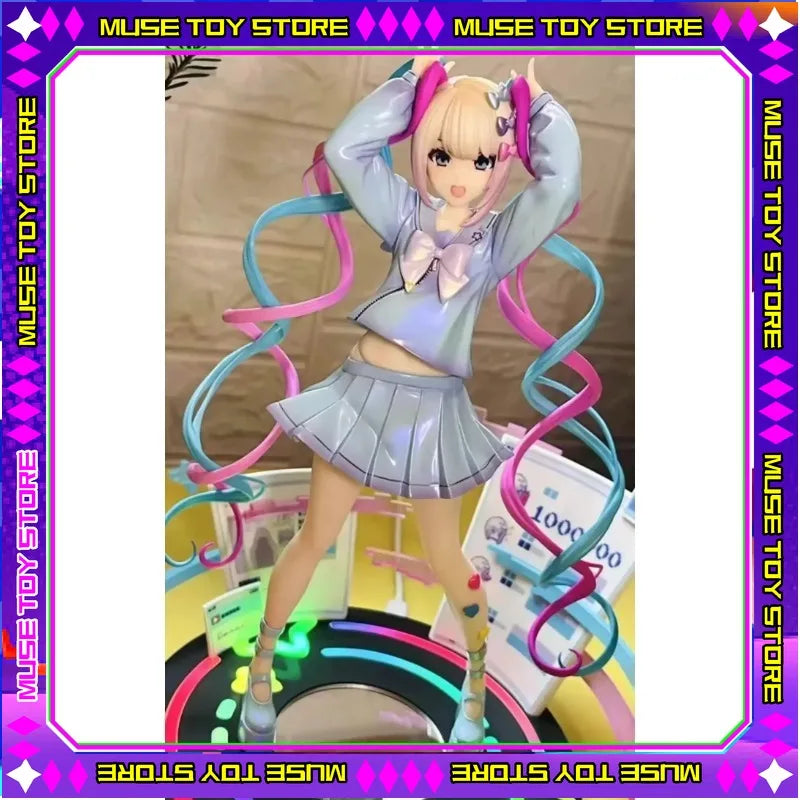 Original APEX Toys NEEDY GIRL OVERDOSE Ame-Chan Chouzetsu Saikawa Tenshi-Chan Anime Figure PVC 23.7CM Collectible Doll Toy Gifts