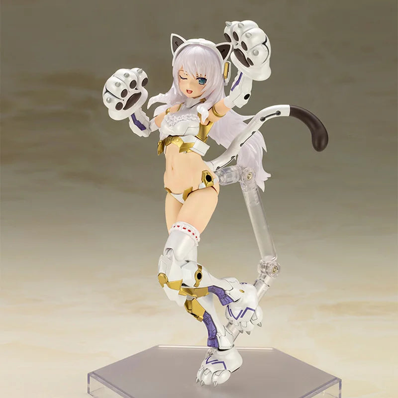 Kotobukiya original FRAME ARMS GIRL DURGA I CAT ARMOR Ver. Anime action figure assembly model ornaments collection toy gifts