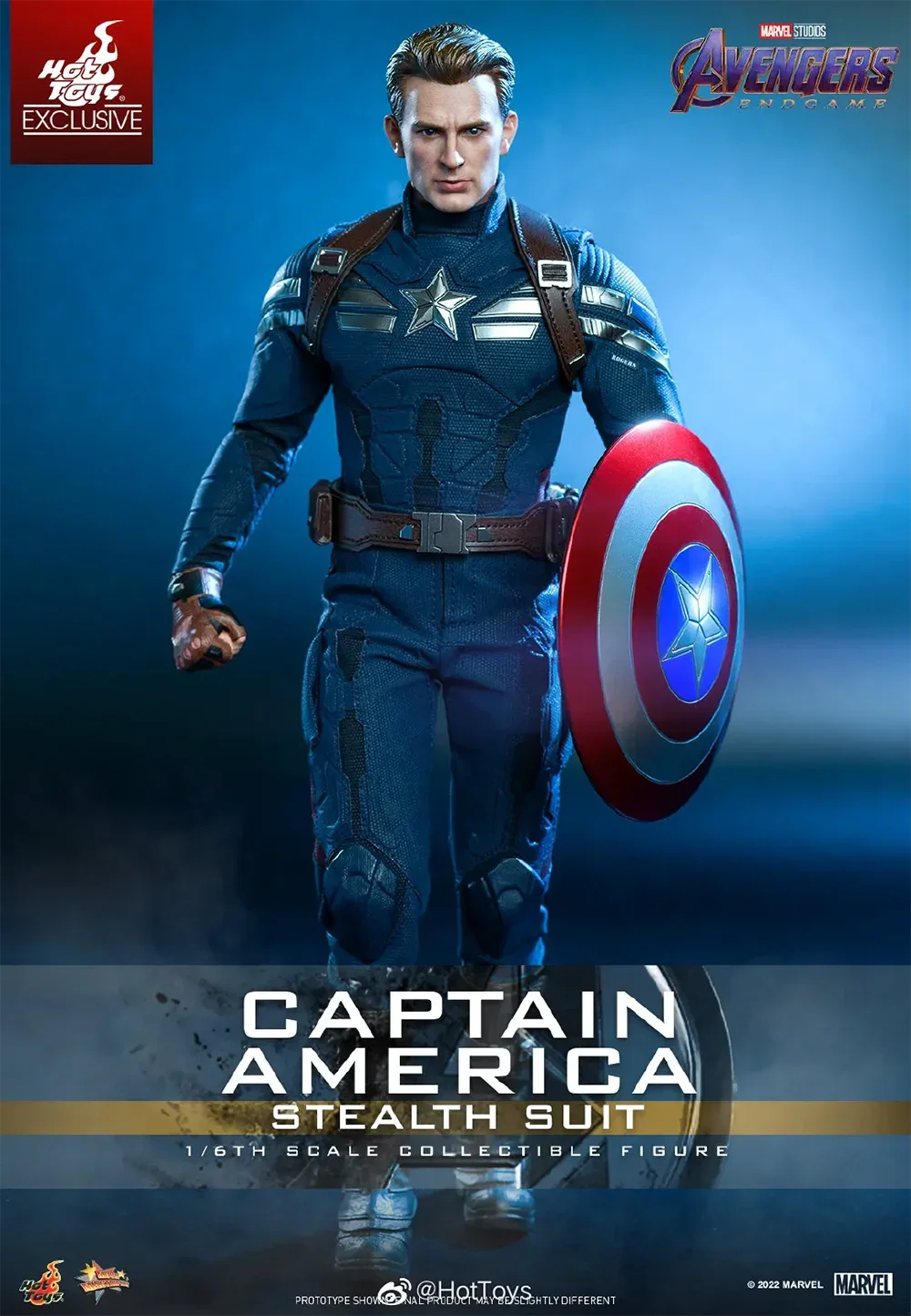 Original HOTTOYS 1/6 MMS607 Avengers 4 Endgame Captain America Tracking Battle Suit Collection Model Action Figure Toy 12 inches
