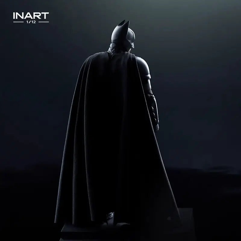 Inart 1/12 Studio New Batman Figure Men Soldier Batman Christian Bale The Dark Knight Rises Eternal Fight Hero Action Figure Toy