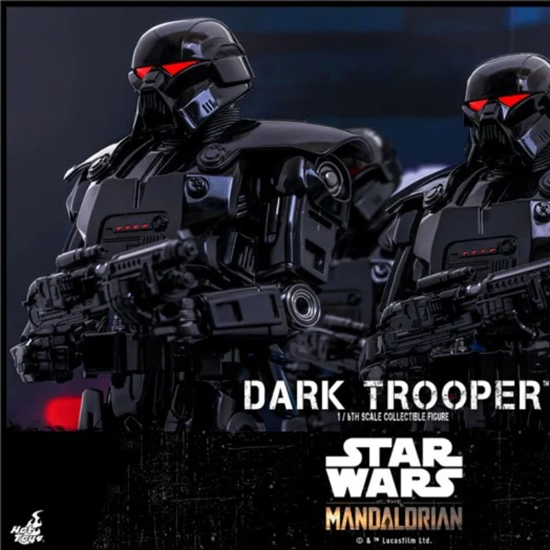 HotToys HT Dark Trooper TMS032 1/6 Scale Collectible Action Figure Star Wars The Mandalorian Hochgradig bewegliche Actionfigur