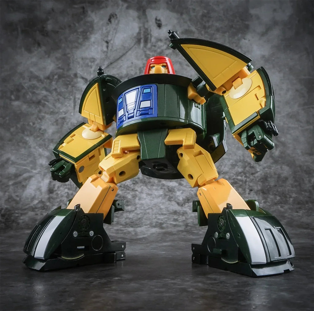 New in Stock X-Transbot Transforming Toys MM-9 + MM9 + Cosmic Green Metallic G1 Figure Model Collection Toy Gift with Box