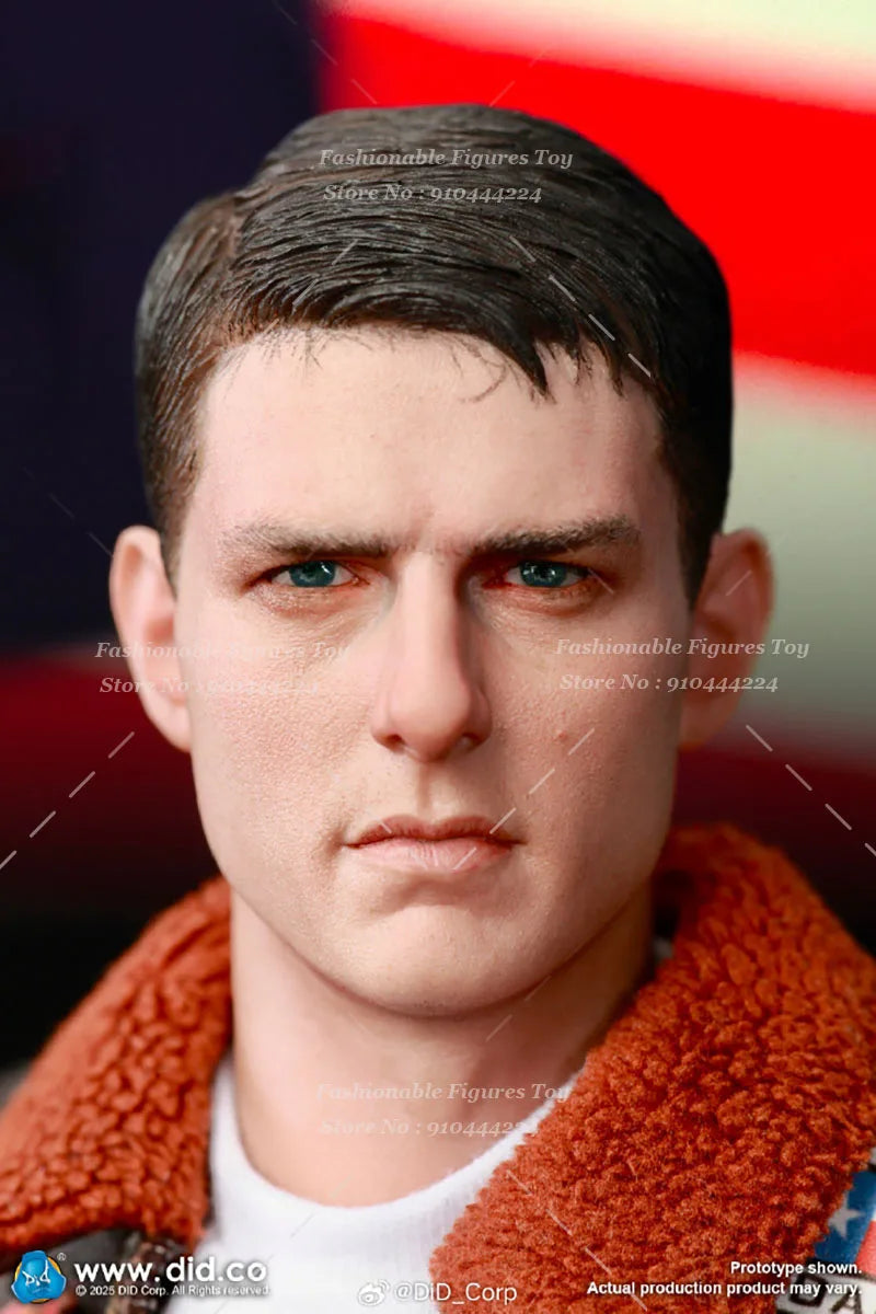 DID MA80181 1/6 Men Soldier Handsome Tom Cruise Pilot Instructor Captain Full Set 12" Action Figure Model Toys Collection