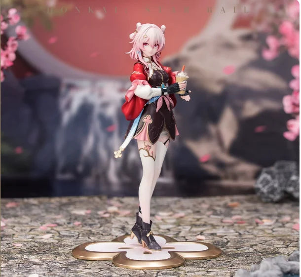 Myethos Honkai Star Rail March 7th Hunting Action Figure Original Collectible PVC Model Toy Cute Gift Desktop Ornament Decor