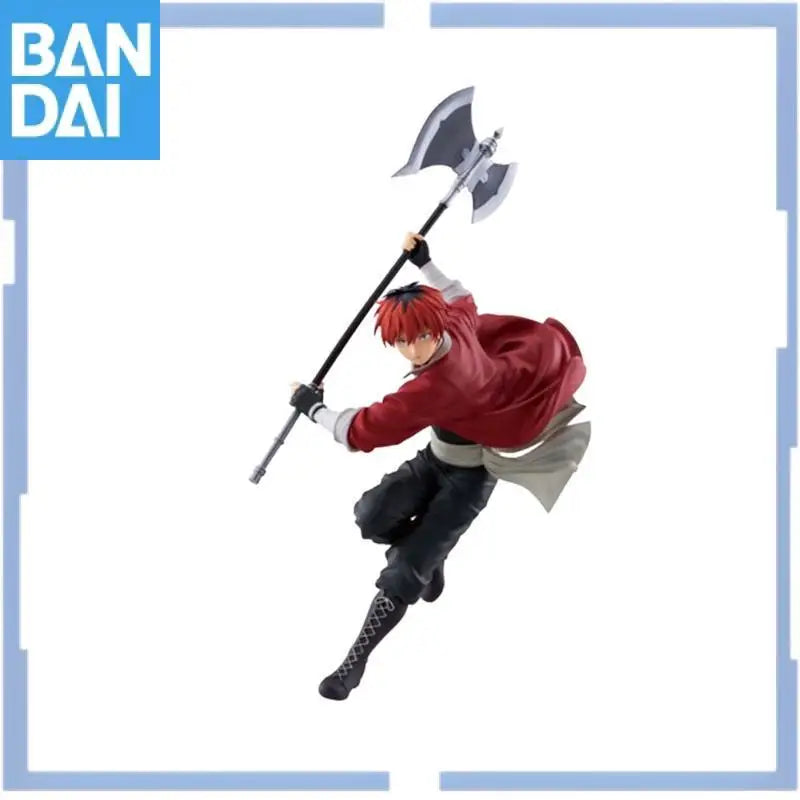 Genuine Bandai Namco Banpresto Frieren: Beyond Journey's End Maximatic Stark Pvc Anime Figure Model Collector Toy Gift Ornament