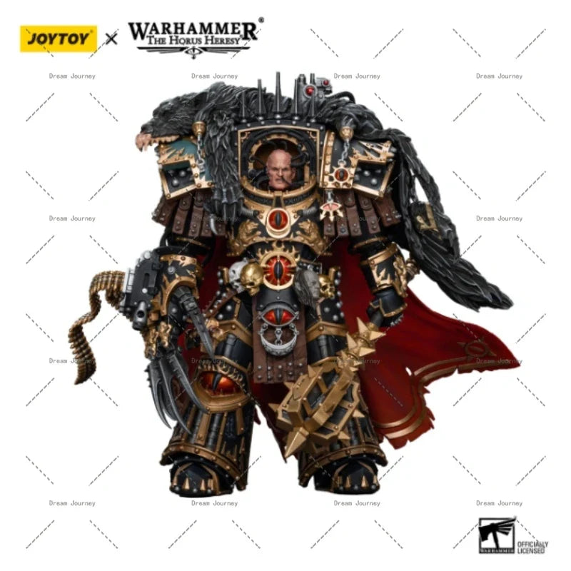 In stock JOYTOY Warhammer 40k  Sons of Horus Warmaster Horus Primarch of the XVIth Legion  1/18 Action figures Toy collection