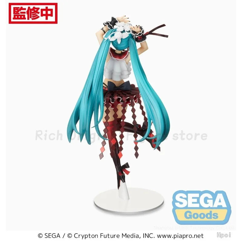 【In stock】 Original SEGA SPM Project DIVA Mega 39's Hatsune Miku Erxi Walking Anime Figure Model Toy