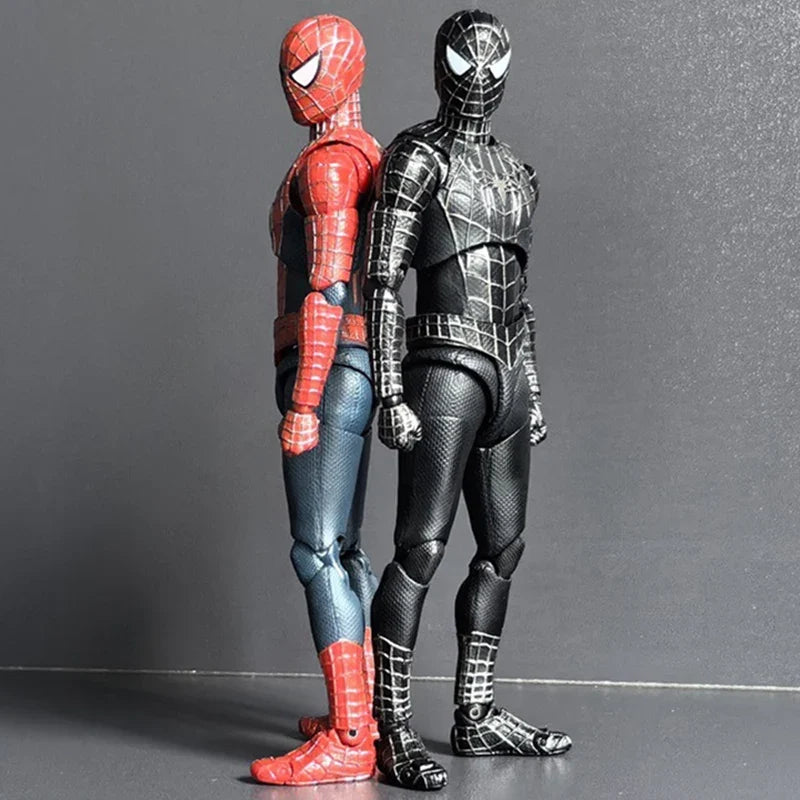 Spiderman 2099 Action Figure Black Suit Tobey Garfield Spider Man 3 Ml Legends Ct Toys Shf Venom Figuras S.H.Figuarts Model Gift