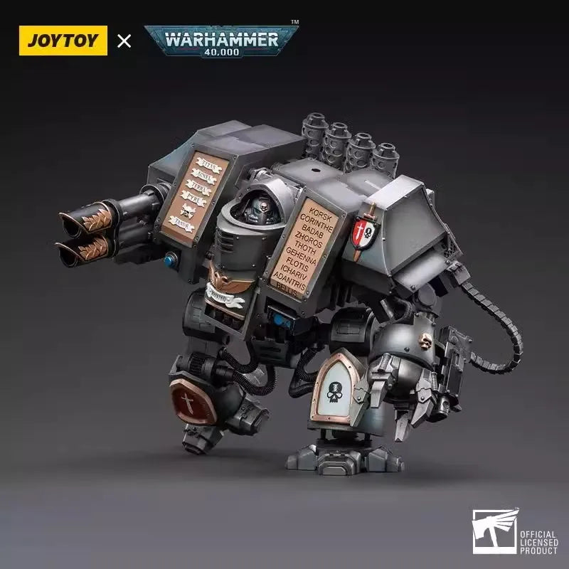 JOYTOY 1/18 Space Marines Grey Knights Venerable Dreadnought Action Figures Collection Model Toy