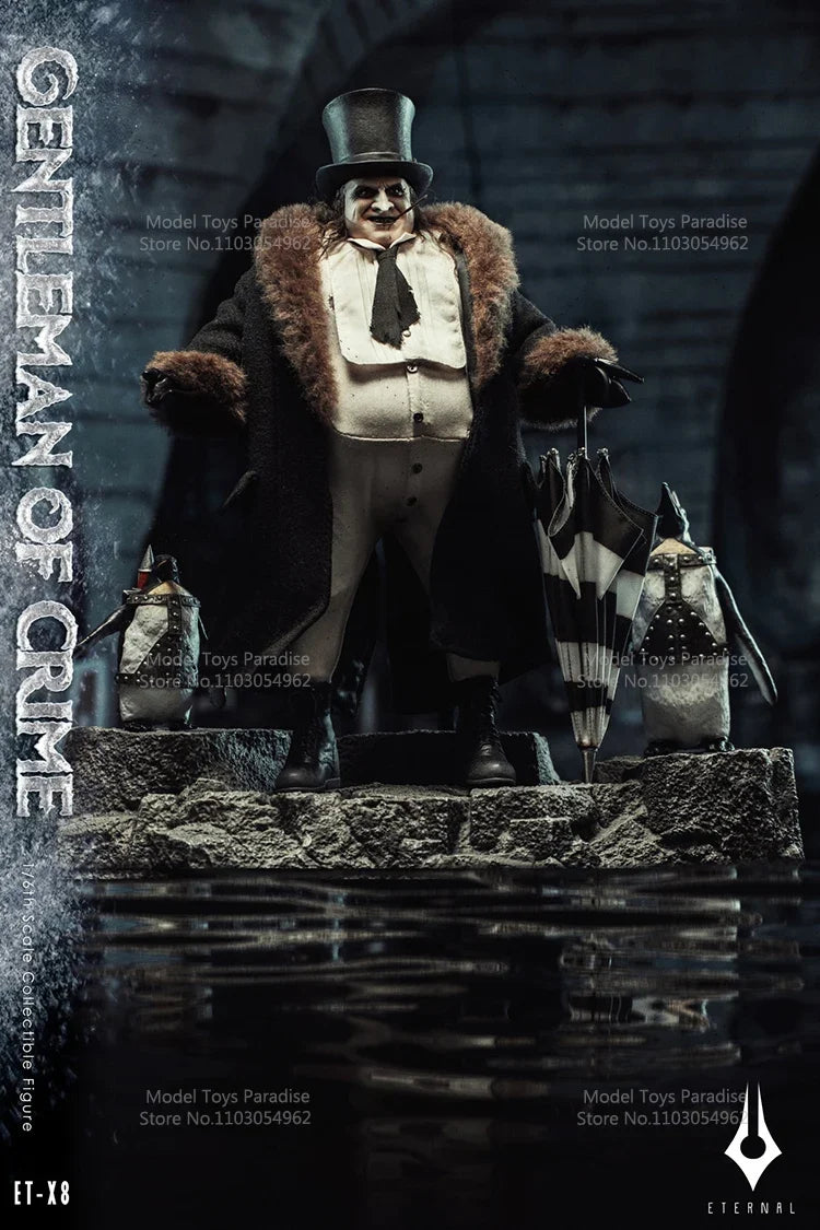 Eternal Toys ETX8 1/6 Collectible Toys The Penguin Gotham Gentleman Villain Criminal Full Set 12inch Action Figure Model Gifts
