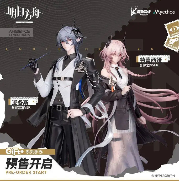 Original Myethos Arknights Gift 1/8 Anime Figure Model Logos& Theresa A Musical Journey Ambience Synesthesia Toy Gifts