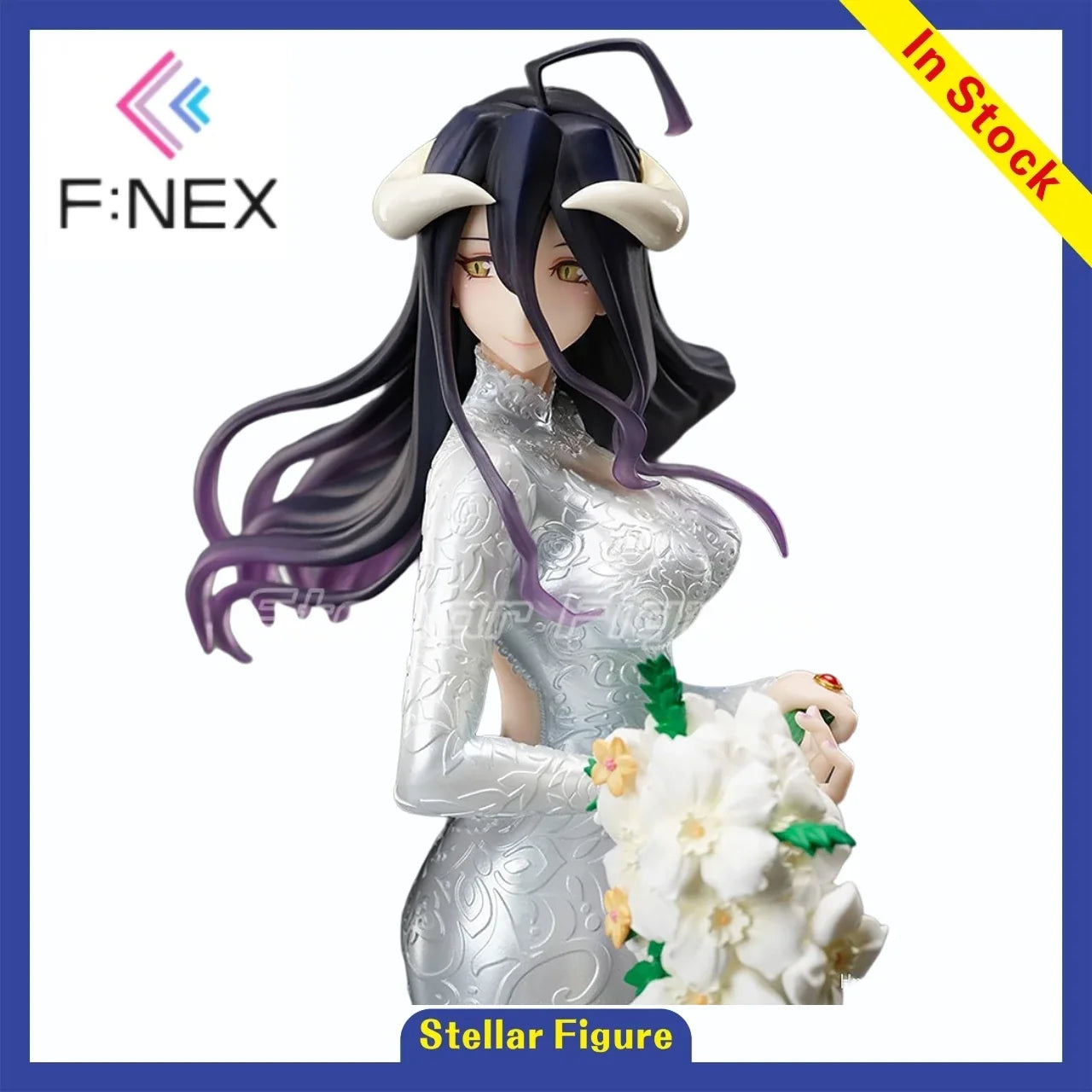 【SF】In Stock F:NEX OVERLORD Season 3 Albedo 1/7 Scale Figures Model Collection Gift