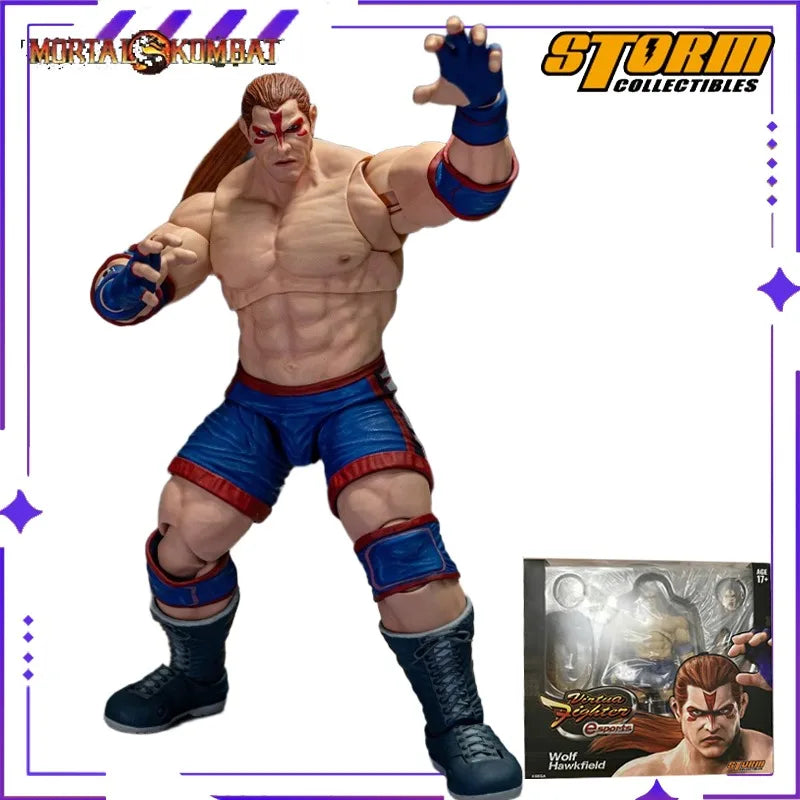 Brand New Genuine Storm Toys Original VR Quick Strike 5 Wolf Hockfield Games Mobile Doll Model Toy Handmade Gift Collection